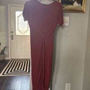 Front twist dress